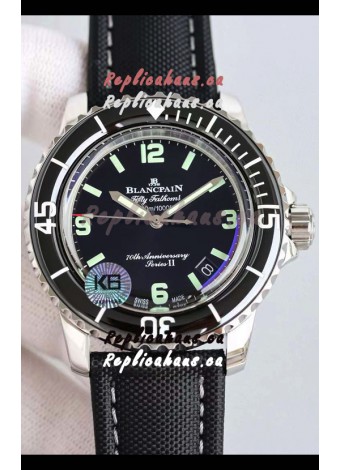 Blancpain Fifty Fathoms 70th Anniversary ACT 1 Series II 1:1 Swiss Replica Watch 