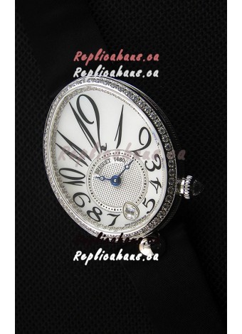 Breguet Reine De Naples Ladies Swiss 1:1 Stainless Steel Mirror Replica Watch 