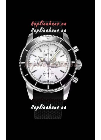 Breitling SuperOcean Heritage II 44MM White Dial Swiss Replica Watch 