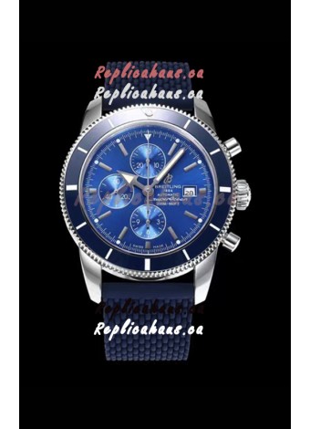 Breitling SuperOcean Heritage II 44MM Blue Dial Swiss Replica Watch 