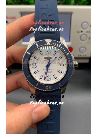 Breitling Superocean Automatic 44 Steel - Blue Dial 1:1 Mirror Replica
