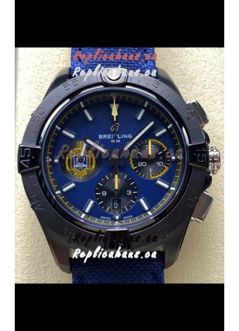 Breitling Super Clone Avenger B01 Chronograph 44 Dark Blue Dial 1:1 Mirror Swiss Replica Watch