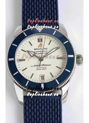 Breitling SuperOcean Heritage II B20 42MM White Dial Swiss Replica Watch - 1:1 Mirror Edition
