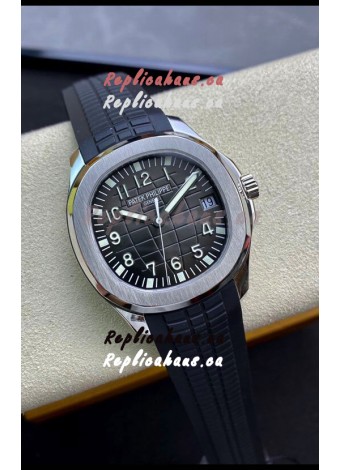 Patek Philippe Aquanaut 5165A Swiss Replica 38MM Watch Grey Dial 1:1 Mirror Replica