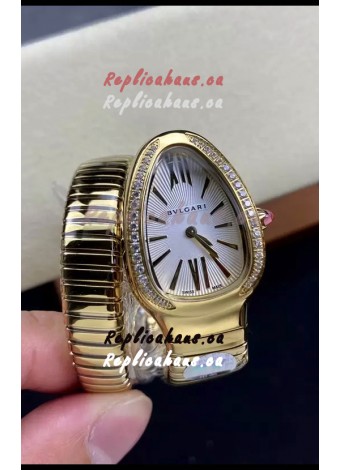 Bvlgari Serpenti Edition Yellow Gold Casing Watch in 1:1 Mirror Quality