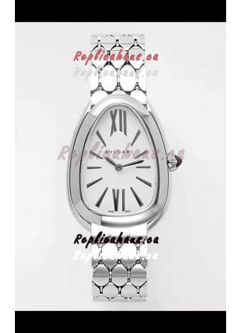 Bvlgari Serpenti Seduttori Edition in Stainless Steel Casing Super Clone Watch