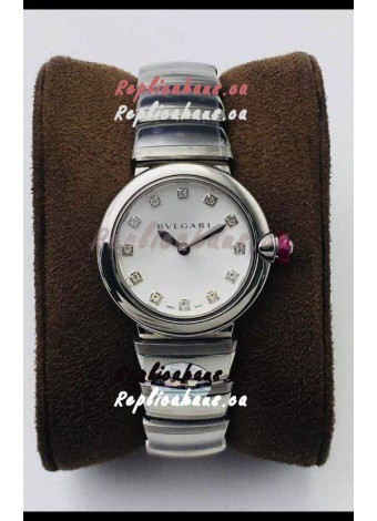 Bvlgari LVCEA Edition Watch in Stainless Steel - 1:1 Mirror Replica