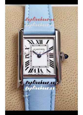 Cartier Tank Solo Swiss Quartz Watch in Stainless Steel Casing 