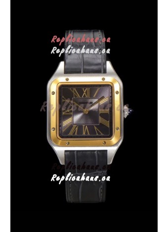 Cartier Santos Dumont 27MM Super Clone Edition Watch in Two Tone Casing
