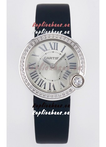 Ballon Blanc De Cartier Super Clone Watch 30MM Steel Casing 