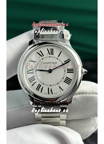 Cartier Ronde Must 36MM Swiss Quartz 1:1 Mirror Swiss Replica Watch 