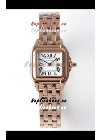 PANTHERE de Cartier Edition 22mm 1:1 Mirror Swiss Watch Rose Gold Casing