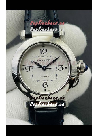 Pasha De Cartier Swiss Automatic 1:1 Mirror Quality 35MM Replica Watch 