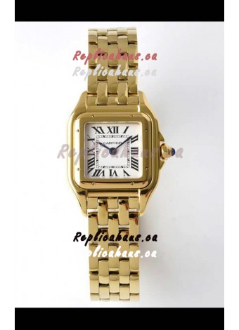 PANTHERE de Cartier Edition 22mm 1:1 Mirror Swiss Watch Yellow Gold Casing