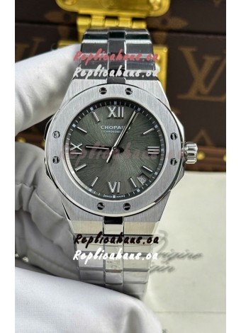 Chopard Alpine Eagle Stainless Steel Grey Dial Super Clone Replica Watch 
