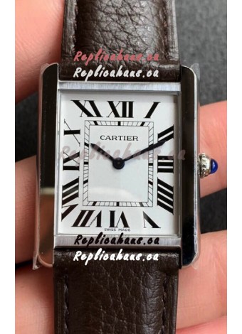 Cartier Tank Solo Swiss Quartz Watch in Stainless Steel Casing - 24MM Wide
