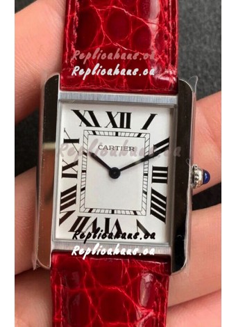 Cartier Tank Solo Swiss Quartz Watch in Stainless Steel Casing - 24MM Wide