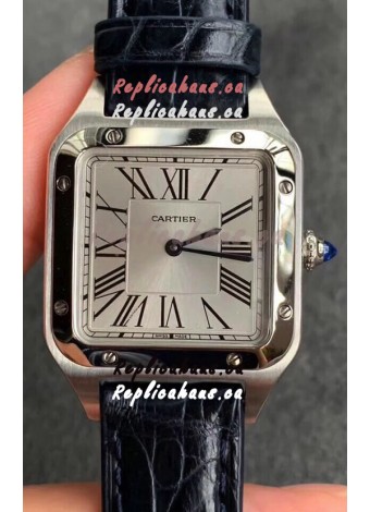Cartier Santos Dumont 1:1 Mirror Swiss Replica Watch in Steel Casing 42MM 