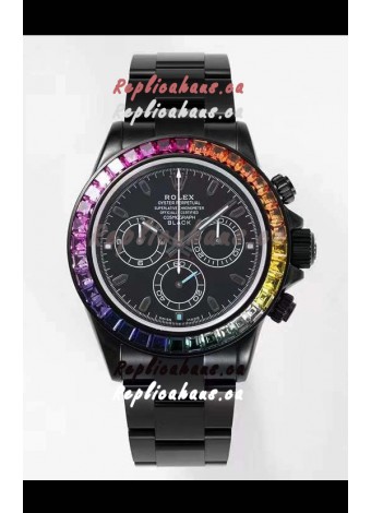 Rolex Daytona Blaken Edition Swiss 1:1 Mirror Replica Cal.4130 Movement PVD Casing