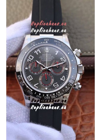 Rolex Cosmograph Daytona 116509 White Gold Original Cal.4130 Movement - 904L Steel Watch