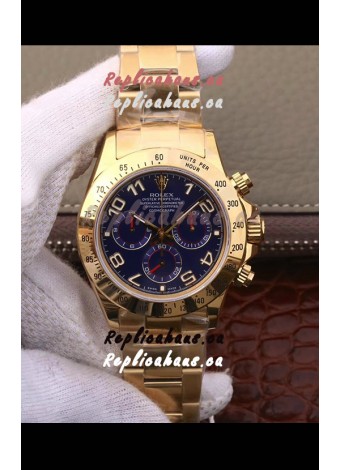 Rolex Cosmograph Daytona 116508 Yellow Gold Original Cal.4130 Movement - 904L Steel Watch
