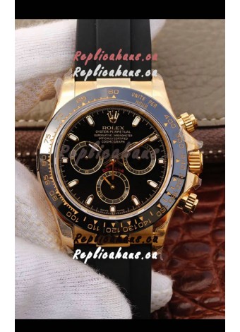 Rolex Cosmograph Daytona 116508 Yellow Gold Original Cal.4130 Movement - 904L Steel Watch