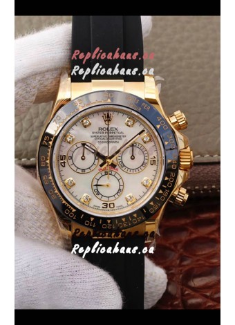 Rolex Cosmograph Daytona 116508 Yellow Gold Original Cal.4130 Movement - 904L Steel Watch