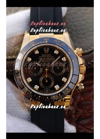 Rolex Cosmograph Daytona 116508 Yellow Gold Original Cal.4130 Movement - 904L Steel Watch