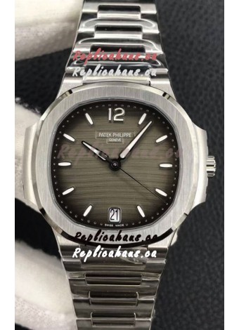 Patek Philippe Nautilus 7118/1A-011 35MM 1:1 Mirror Swiss Replica Watch in Brown Dial 
