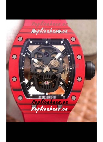 Richard Mille RM052-1 Tourbillon in RED Ceramic Casing - 1:1 Mirror Quality 