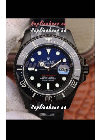 Rolex SeaDweller Deep-Sea Blue-Black Gadient Dial in 1:1 Mirror Quality - PVD Casing