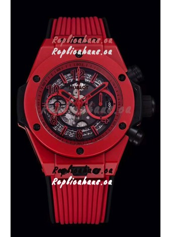 Hublot Big Bang Unico RED PVD 1:1 Mirror Edition Swiss Replica Watch 