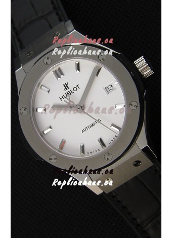 Hublot Big Bang Classic Fusion 38MM 1:1 Mirror Replica Watch White Dial 
