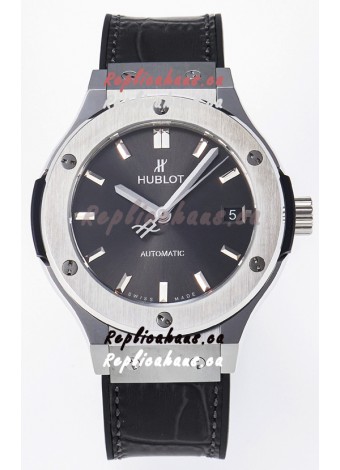 Hublot Super Clone Classic Fusion Titanium 38MM 1:1 Mirror Replica Watch Grey Dial