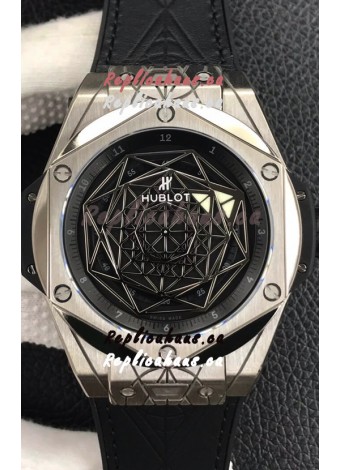 Hublot Big Bang Sang Bleu Stainless Steel 1:1 Mirror Replica Edition - 45MM 