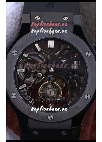 Hublot Classic Fusion Swiss Tourbillon 1:1 Mirror Replica - Ceramic Casing 45MM