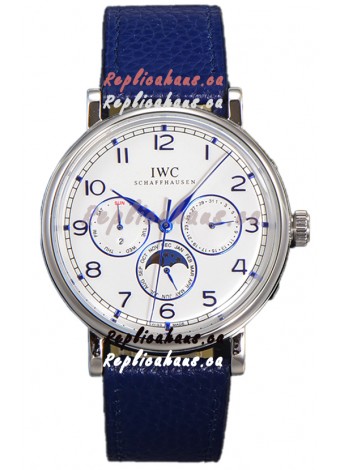 IWC Portofino Perpetual Calendar IW3446 White Dial Swiss Replica Watch 
