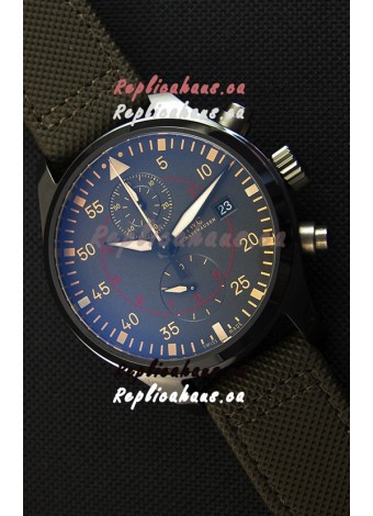 IWC Pilot's Watch Chronograph Top Gun Miramar IW389002 Ceramic Anthracite Dial 1:1 Mirror Replica 