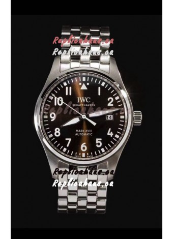 IWC MARK XVIII Antoine de Saint-Exupéry Edition in 904L Brown Dial 40MM - 1:1 Mirror Replica