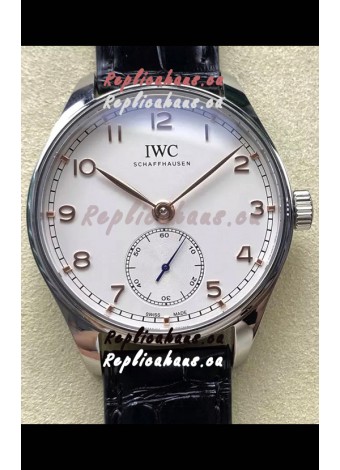 IWC Portugieser Super Clone Automatic 41 IW358303 White Dial in Steel Case