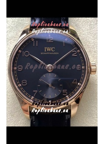 IWC Portugieser Super Clone Automatic 41 IW358401 Brown Dial Rose Gold Casing