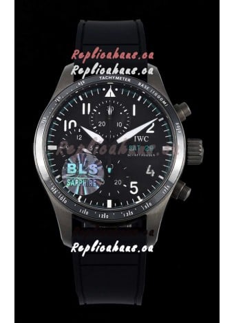 IWC Pilot's IW388306 Super Clone Chronograph 41 Mercedes-AMG Pertonas F1 Ceramic Watch