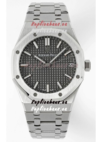 Audemars Piguet Royal Oak 15500 41MM Grey Dial 904L Steel CALIBRE 4302 Movement 1:1 Mirror Replica