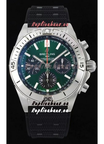 Breitling Chronomat B01 42 Edition Swiss 904L Steel Casing Green Dial 1:1 Mirror Replica Watch