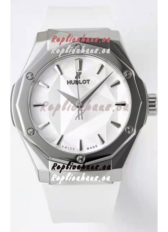 Hublot Classic Fusion Orlinski King 40MM Edition White Dial Swiss Replica Watch
