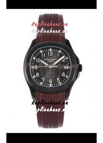 Patek Philippe Aquanaut 5167 Black Venom Edition 1:1 Mirror Replica Watch - Brown Strap