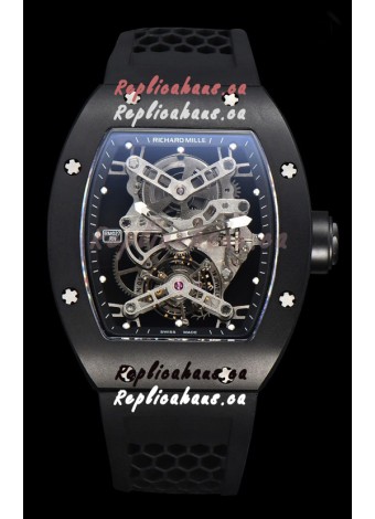 Richard Mille RM027 Rafael Nadal Titanium Casing with Genuine Swiss Tourbillon Movement Super Clone
