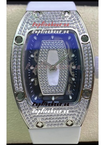Richard Mille RM-07-01 Diamonds Dial and Casing Ladies 1:1 Swiss Replica Watch 