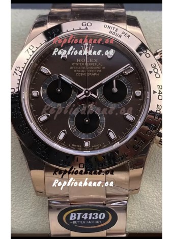 Rolex Cosmograph Daytona M116505 Rose Gold Original Cal.4130 Movement - 904L Steel Watch