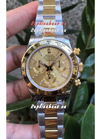 Rolex Cosmograph Daytona 116508 Yellow Gold Original Cal.4130 Movement - Ultimate 904L Steel Watch